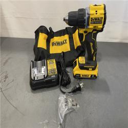AS-IS - DEWALT ATOMIC COMPACT SERIES 20V MAX* Brushless Cordless 1/2 Drill/Driver Kit