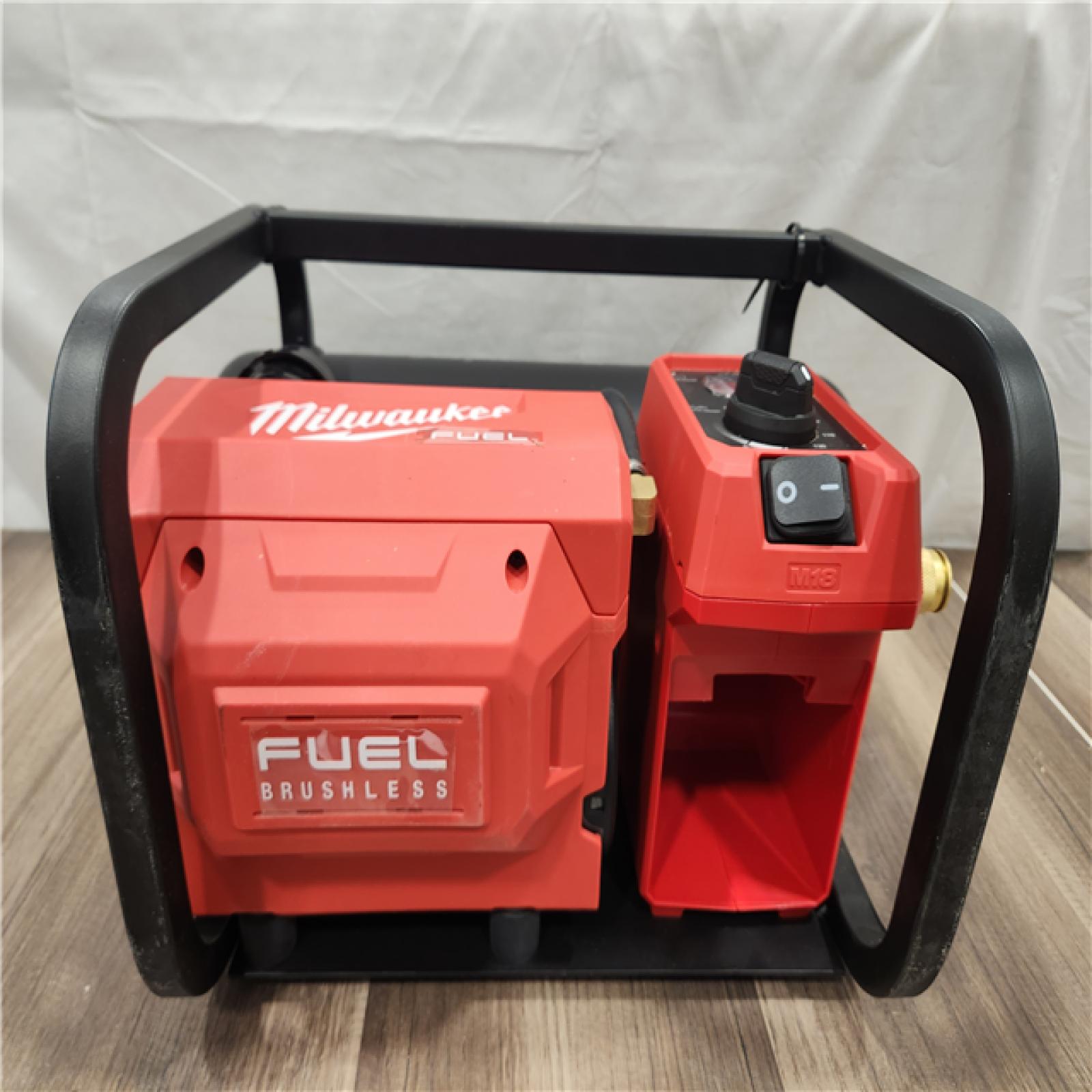 AS-IS- Milwaukee FUEL 18-Volt Lithium-Ion Brushless Cordless 2 Gal. Electric Compact Quiet Compressor (Tool-Only)