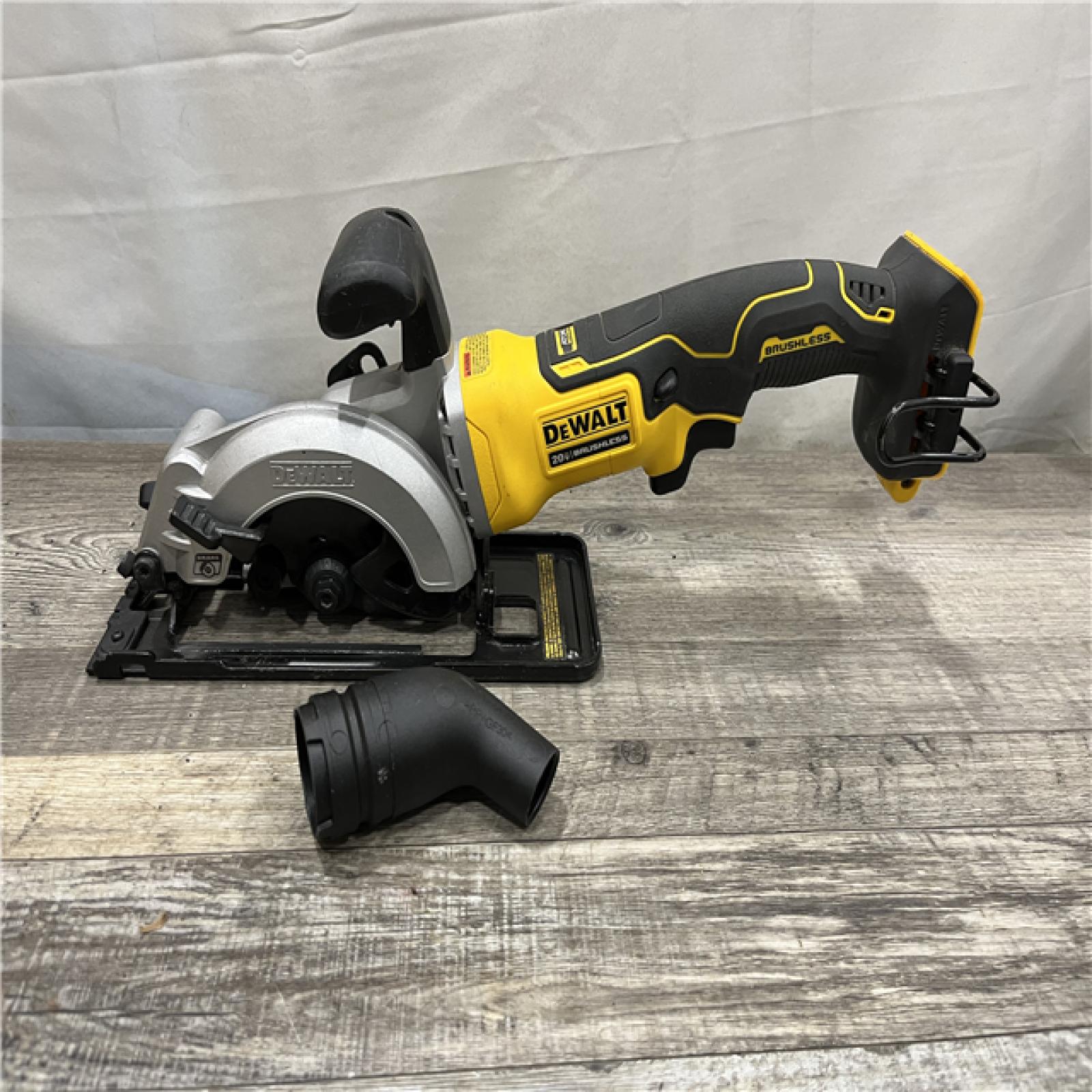 AS-IS DEWALT ATOMIC 20V MAX Cordless Brushless 4-1/2 in. Circular Saw (Tool Only)