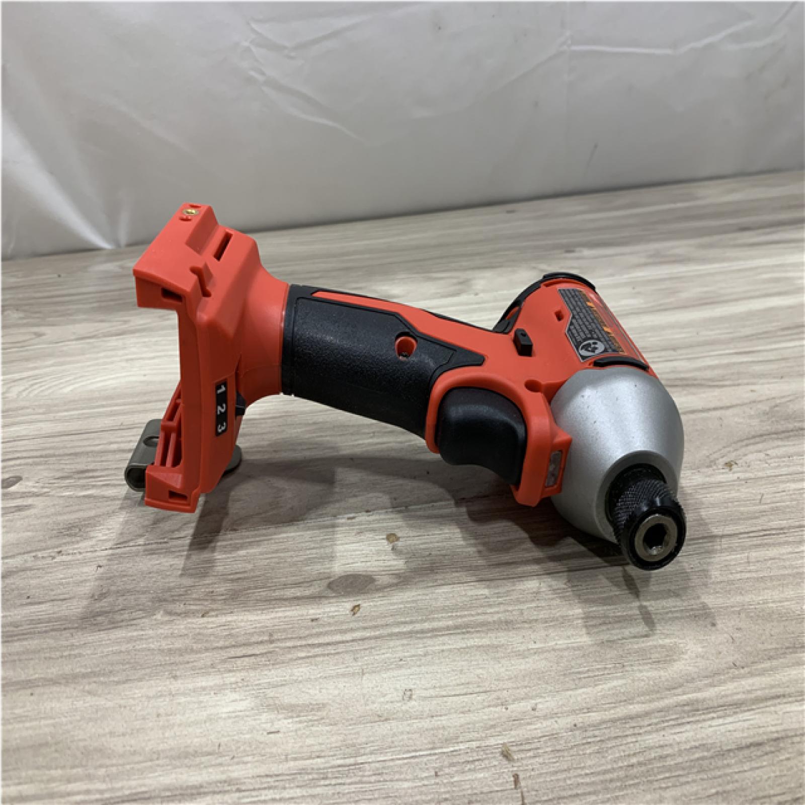 AS-IS Milwaukee 18V Lithium-Ion Compact Brushless Cordless 1/4 in. Impact Driver (Tool-Only)