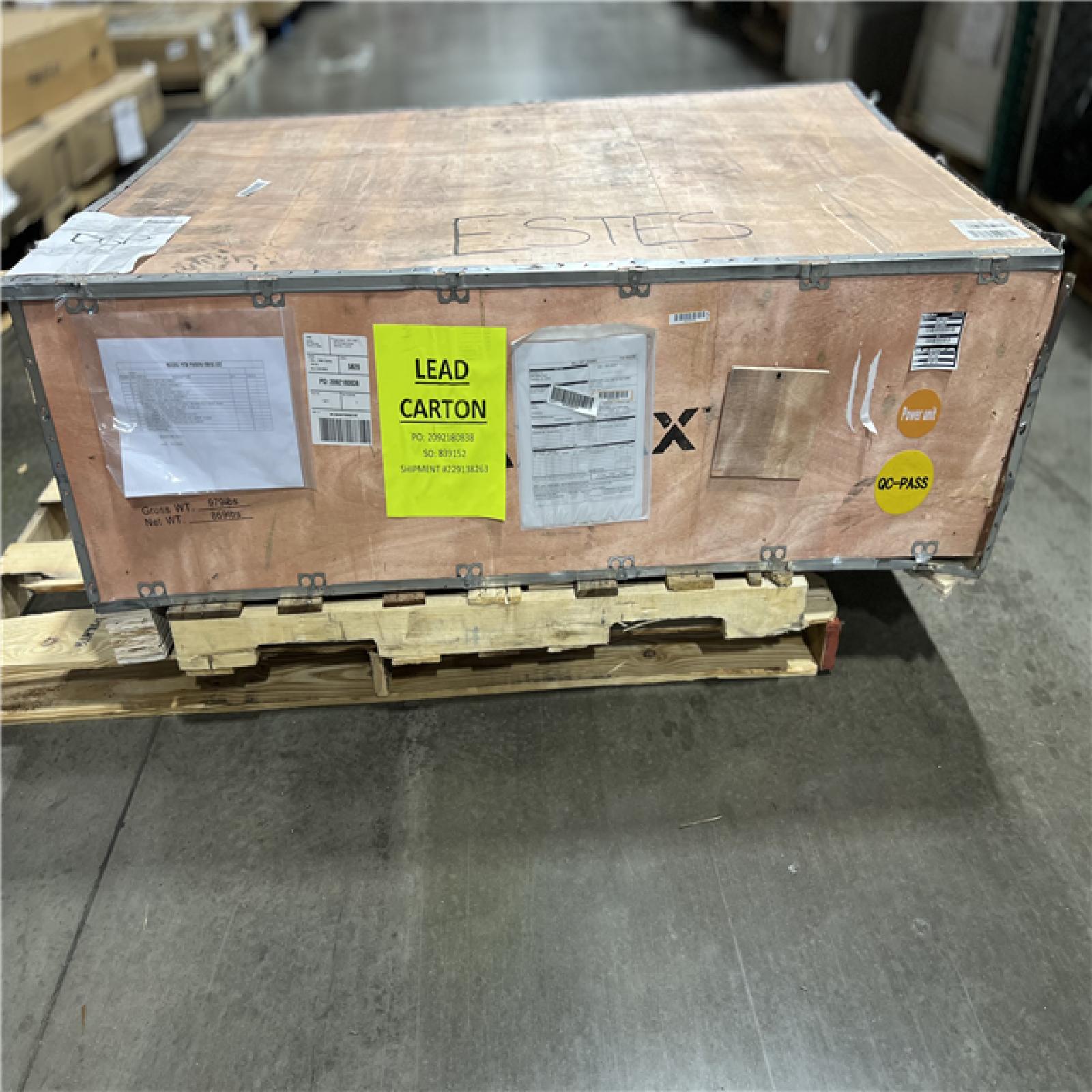 DALLAS LOCATION - MAX JAX MK7 Symmetric Portable 2 Post Car Lift with 7,000 lbs. Weight Capacity and 110V Power Unit Included
