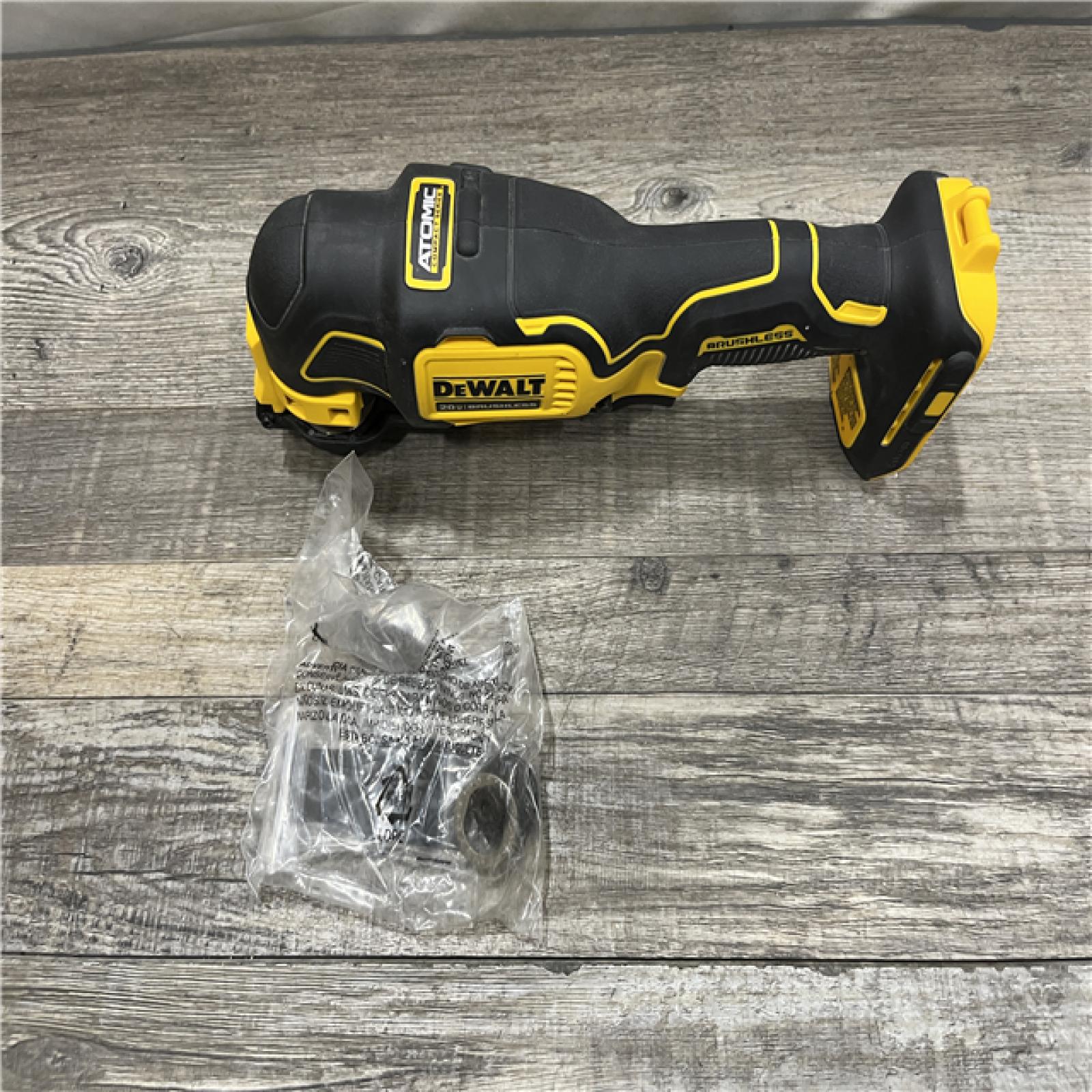 AS-IS DEWALT ATOMIC 20V MAX Cordless Brushless Oscillating Multi Tool (Tool Only)
