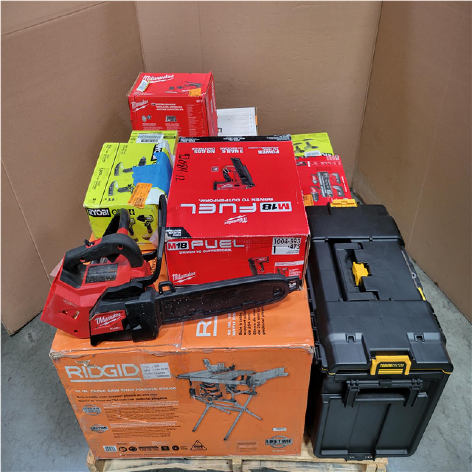 CALIFORNIA AS-IS TOOL PALLET
