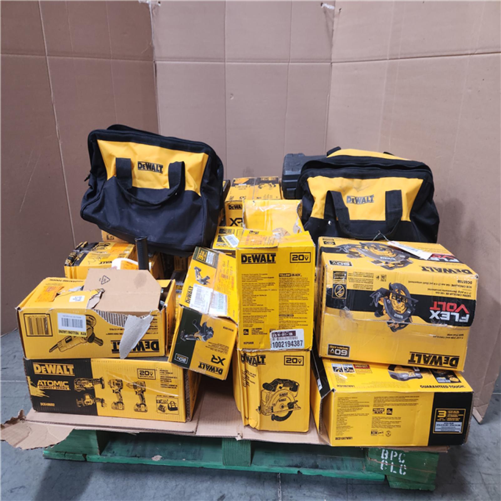 CALIFORNIA AS-IS TOOL PALLET