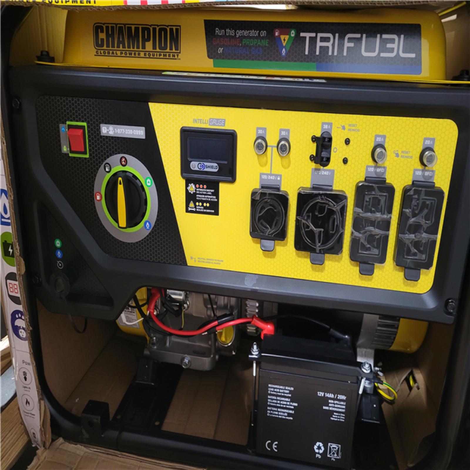 CALIFORNIA AS-IS CHAMPION PORTABLE GENERATOR