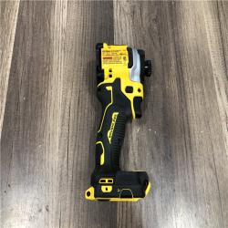 AS-IS DEWALT ATOMIC 20V MAX Cordless Brushless Compact 1/4 in. Impact Driver (Tool Only)