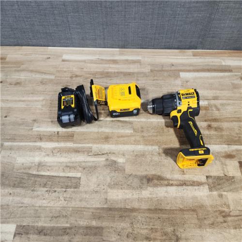 HOUSTON LOCATION - AS - IS DEWALT ATOMIC 20V Lithium-Ion Cordless 1/2 in. Hammer Drill Kit