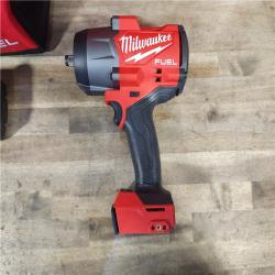 HOUSTON LOCATION - AS-IS (APPEARS LIKE NEW) Milwaukee M18 1/2 in. Cordless Brushless High Torque Impact Wrench Kit (Battery & Charger)