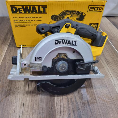 AS-IS DEWALT 20-Volt MAX Lithium-Ion Cordless 6-1/2 in. Circular Saw (Tool-Only)