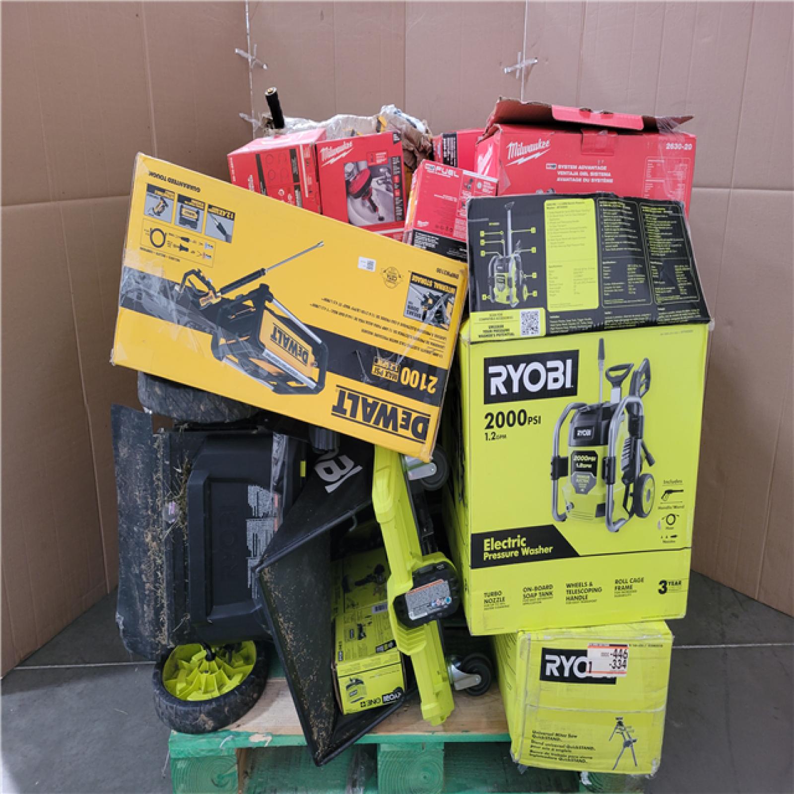 CALIFORNIA AS-IS TOOL PALLET