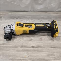 AS-IS DeWalt DCG405B 20V Max XR 4.5-Inch Slide Switch Small Angle Grinder (Tool Only)