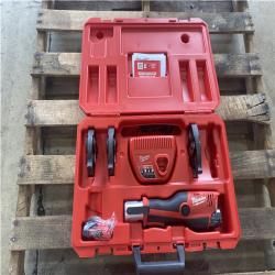 Houston Location - AS-IS Tool Pallet MILWAUKEE PRESS TOOL 1/2' - 1'