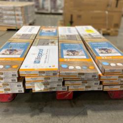 DALLAS LOCATION - Lifeproof Harvest Hues Oak 22 MIL x 9 in. W x 48 in. L Click Lock Waterproof Luxury Vinyl Plank Flooring (18 sq. ft. /case) - 16 CASES