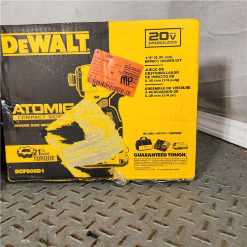 Houston location- AS-IS -Dewalt 125081 0.25 in. 20V Impact Driver Kit - Pack of 5