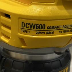 AS-IS DEWALT 20V MAX XR Cordless Brushless Fixed Base Compact Router (Tool Only)