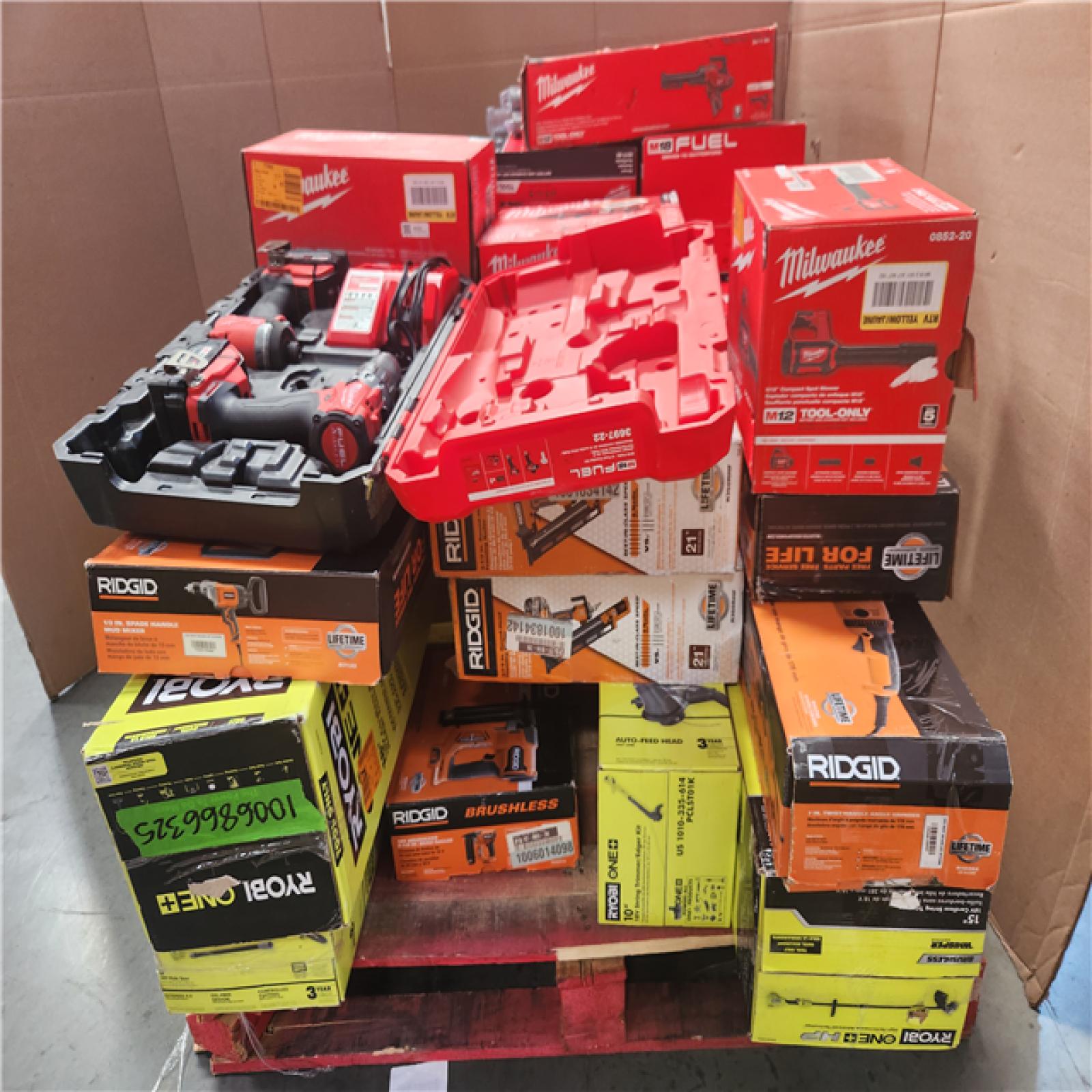 CALIFORNIA AS-IS TOOL PALLET