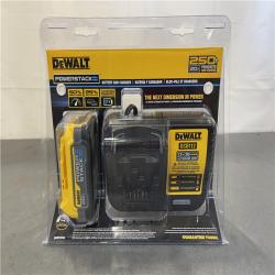 New! - DEWALT 20V MAX POWERSTACK Lithium-Ion Compact Battery Starter Kit
