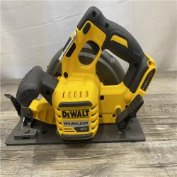 AS-IS DEWALT FLEXVOLT 60V MAX Cordless Brushless 7-1/4 in. Circular Saw with Brake (Tool Only)