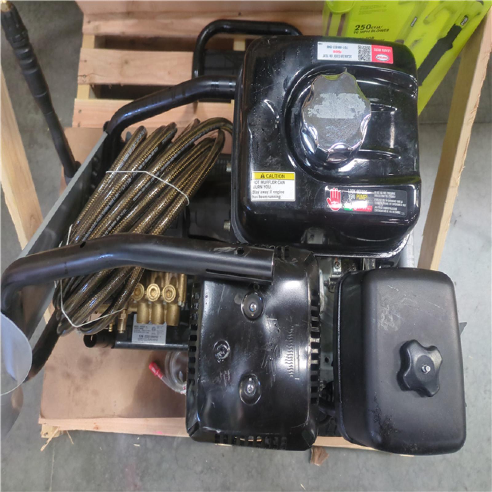 CALIFORNIA AS-IS OUTDOOR POWER EQUIPMENT