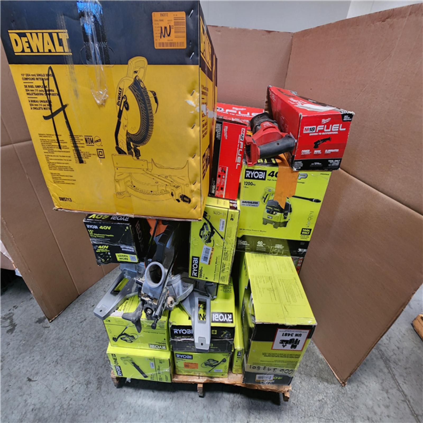 CALIFONIA  AS-IS TOOL PALLET