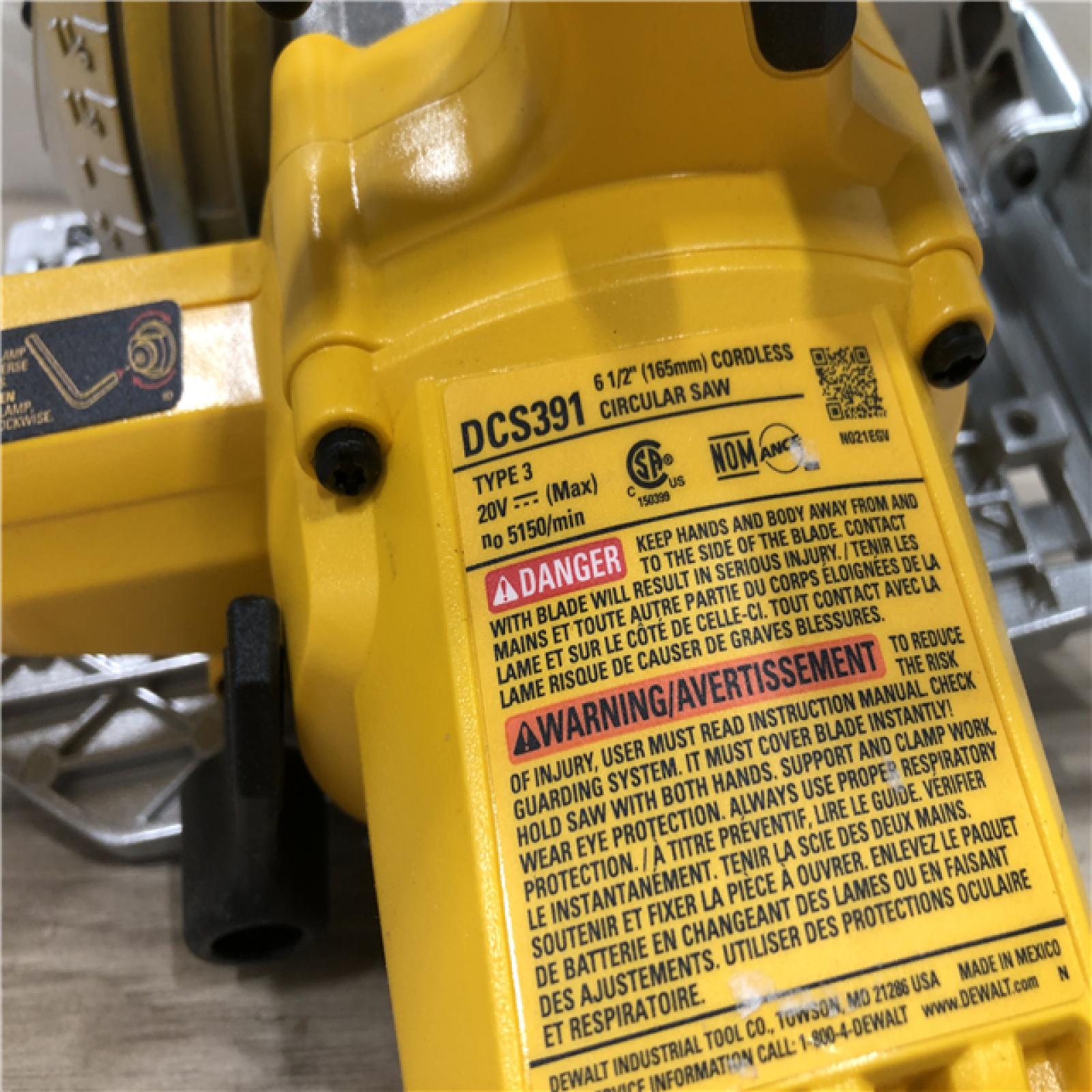 AS-IS DEWALT 6-1/2'' 165MM CIRCULAR SAW (Tool-Only)