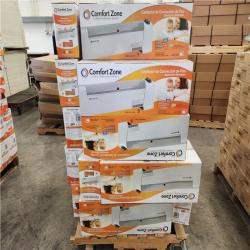 Phoenix Location NEW Comfort Zone 29 in. 1,500-Watt White Convection Baseboard Heater with Silent Operation Pallet (36 Total) (Sealed)