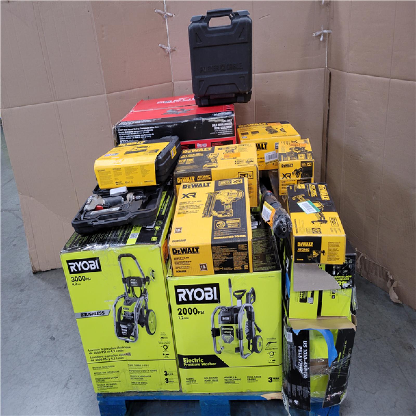 CALIFORNIA AS-IS TOOL PALLET