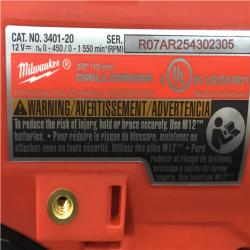AS-IS Milwaukee 12-Volt Lithium-Ion Brushless Cordless Subcompact Brushless Drill Driver Kit