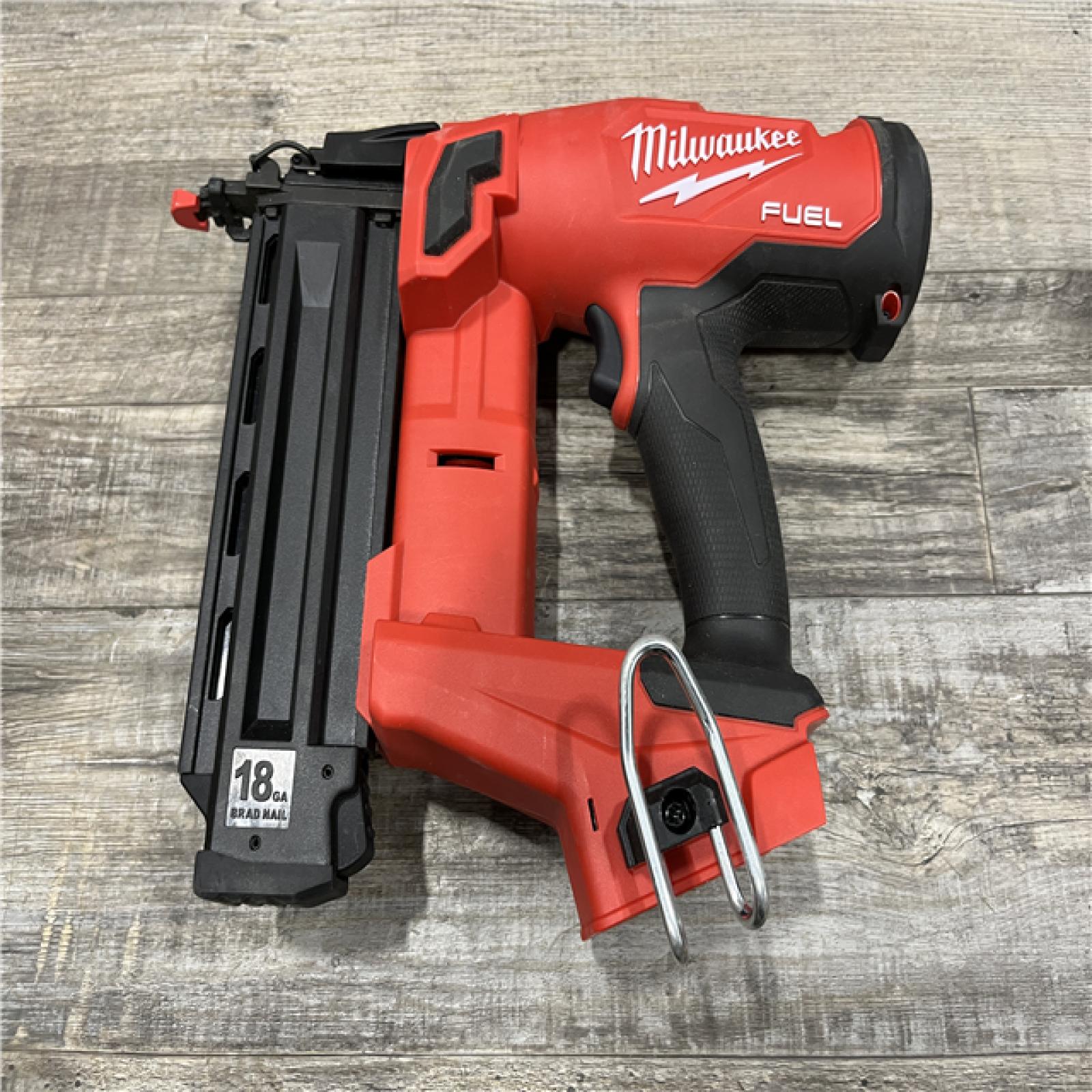 AS-IS Milwaukee FUEL 18-Volt Lithium-Ion Brushless Cordless Gen II 18-Gauge Brad Nailer (Tool-Only)