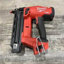 AS-IS Milwaukee FUEL 18-Volt Lithium-Ion Brushless Cordless Gen II 18-Gauge Brad Nailer (Tool-Only)