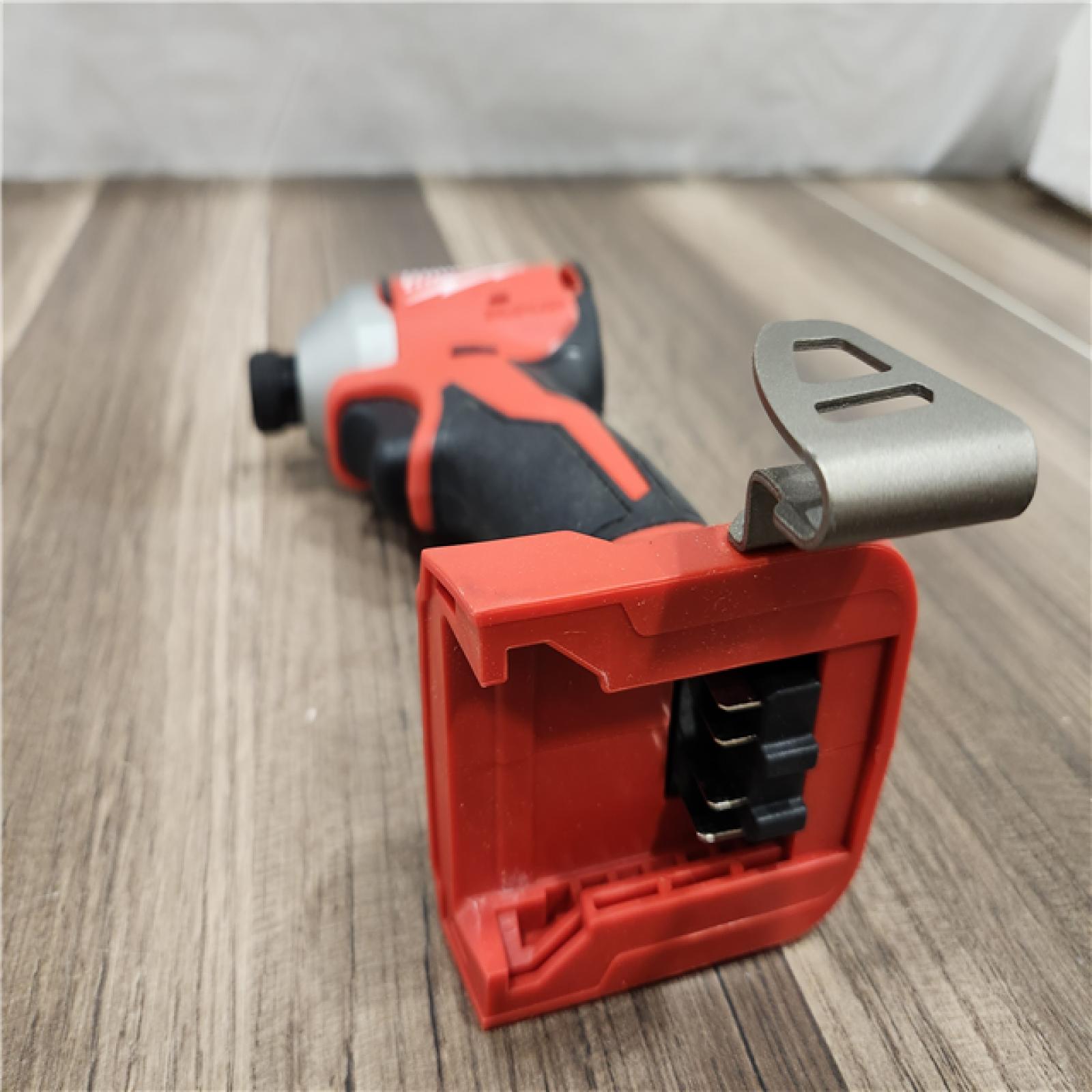 AS-IS- M18 18V Lithium-Ion Compact Brushless Cordless 1/4 in. Impact Driver (Tool-Only)