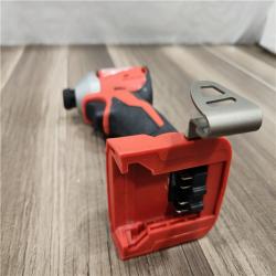 AS-IS- M18 18V Lithium-Ion Compact Brushless Cordless 1/4 in. Impact Driver (Tool-Only)