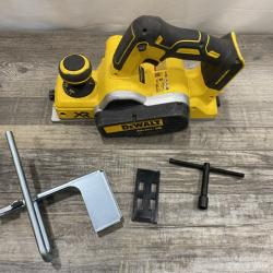 AS-IS DEWALT 20V MAX XR Cordless Brushless 3-1/4 in. Planer (Tool Only)