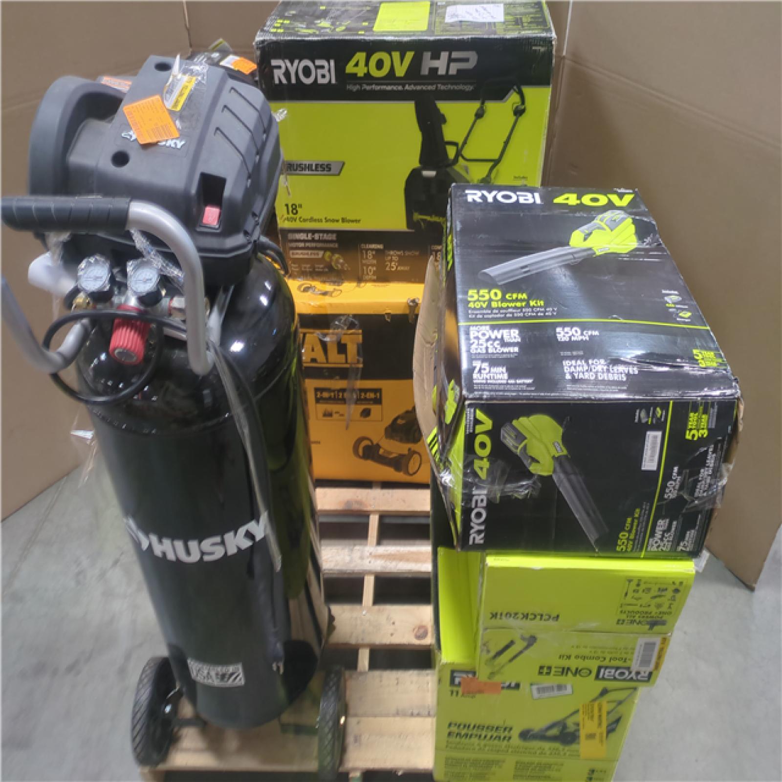 CALIFORNIA AS-IS OUTDOOR POWER EQUIPMENT