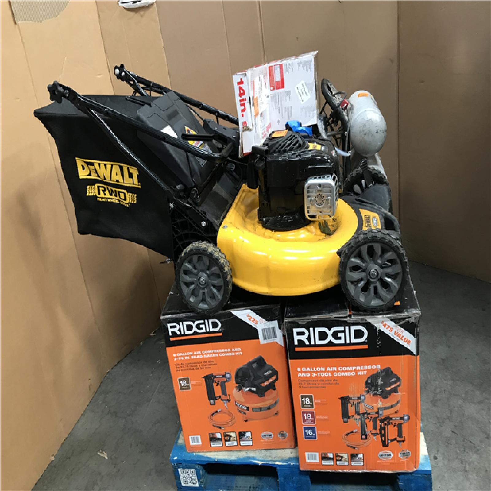 CALIFORNIA AS-IS OUTDOOR POWER EQUIPMENT