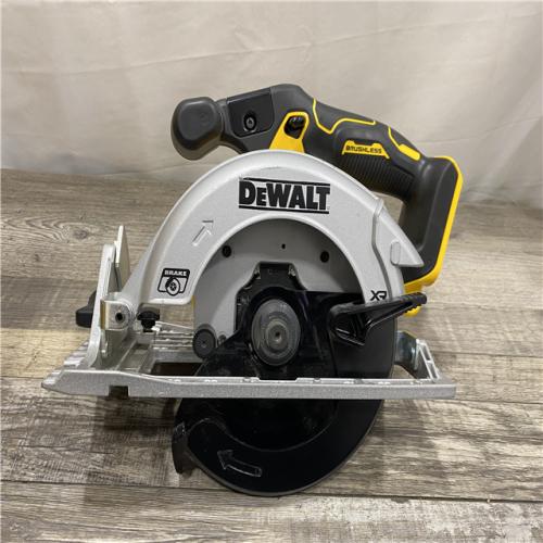 AS-IS DEWALT 20V MAX Cordless Brushless 6-1/2 in. Sidewinder Style Circular Saw (Tool Only)