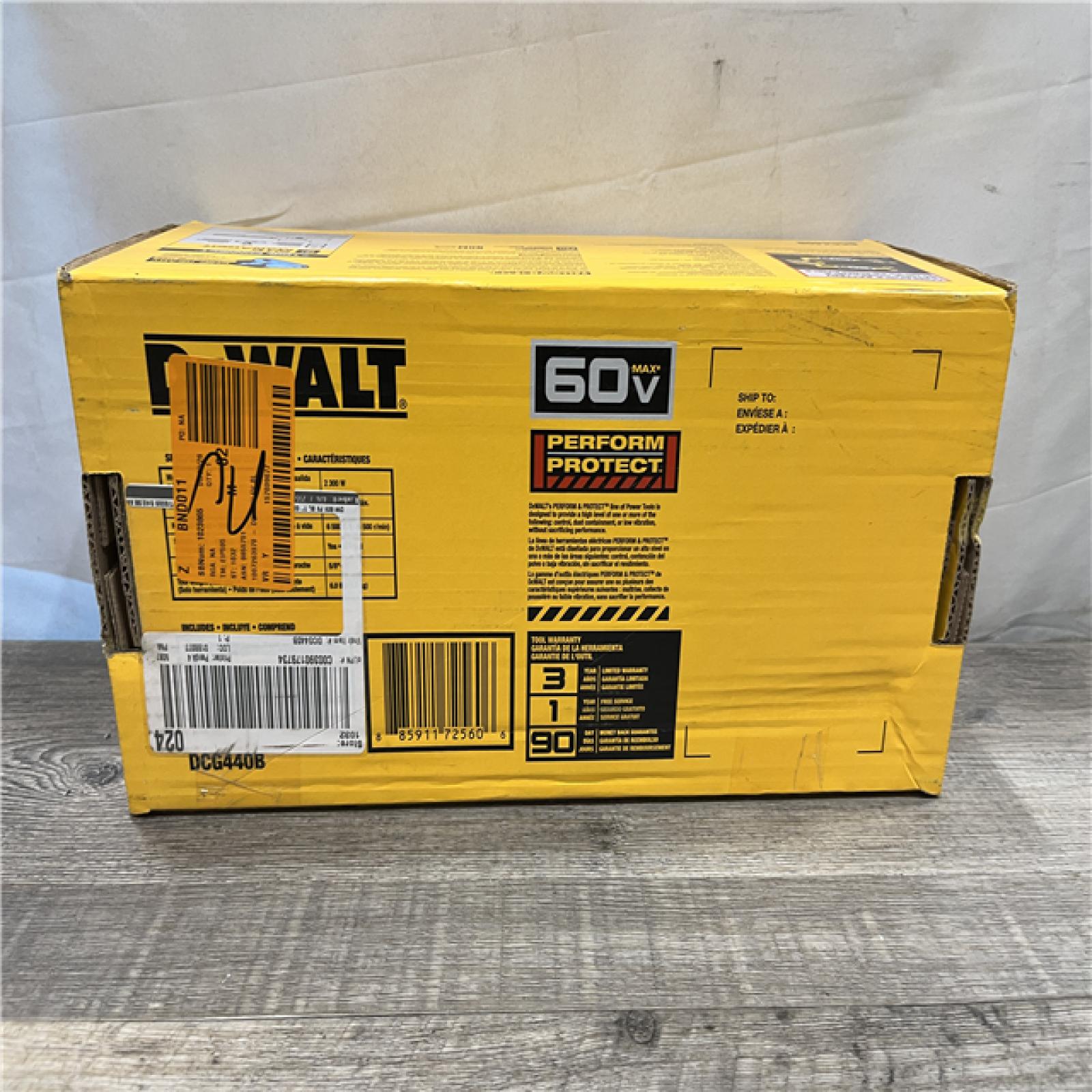 NEW - DEWALT FLEXVOLT 60V Cordless 7 in. Angle Grinder (Tool-Only)