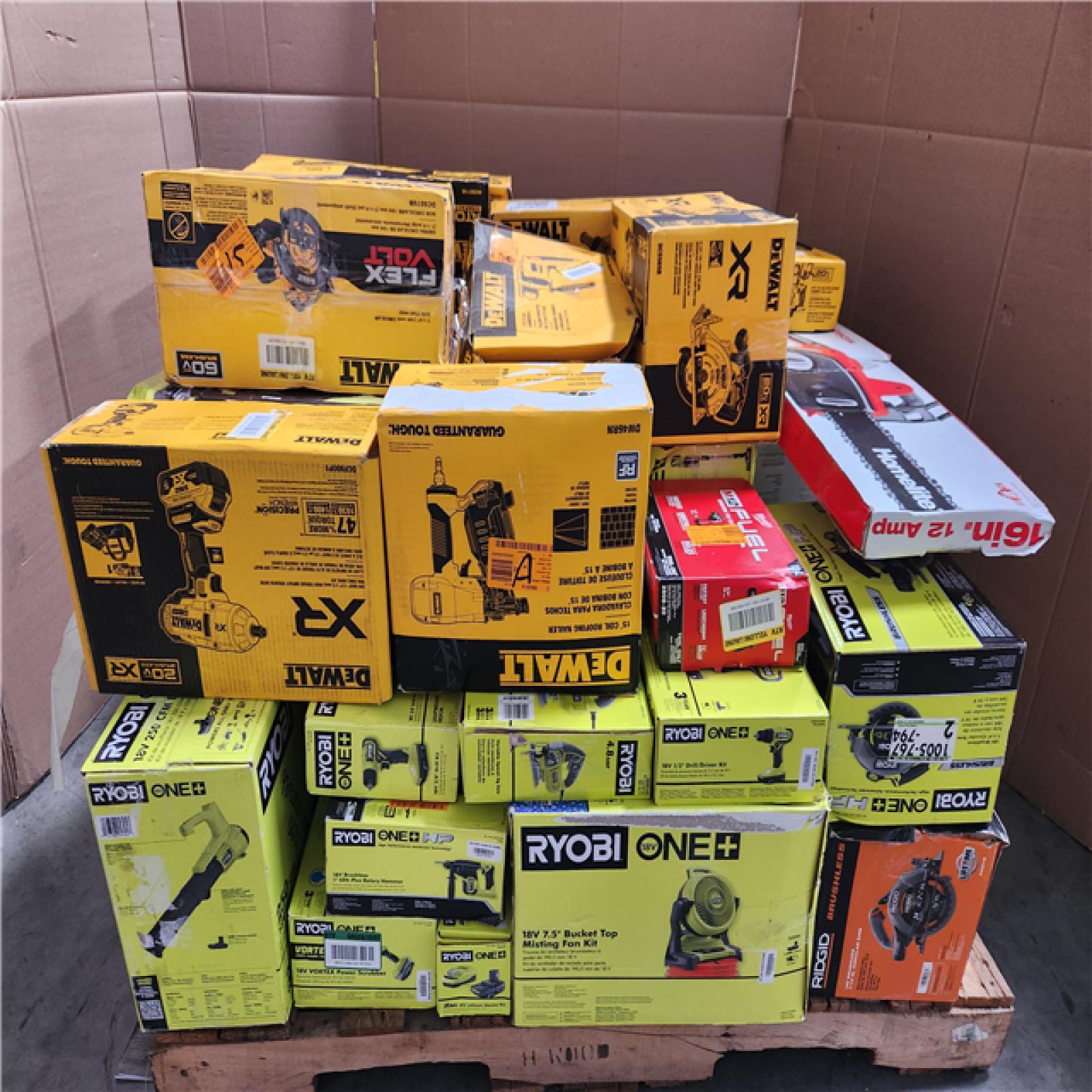CALIFORNIA AS-IS TOOL PALLET