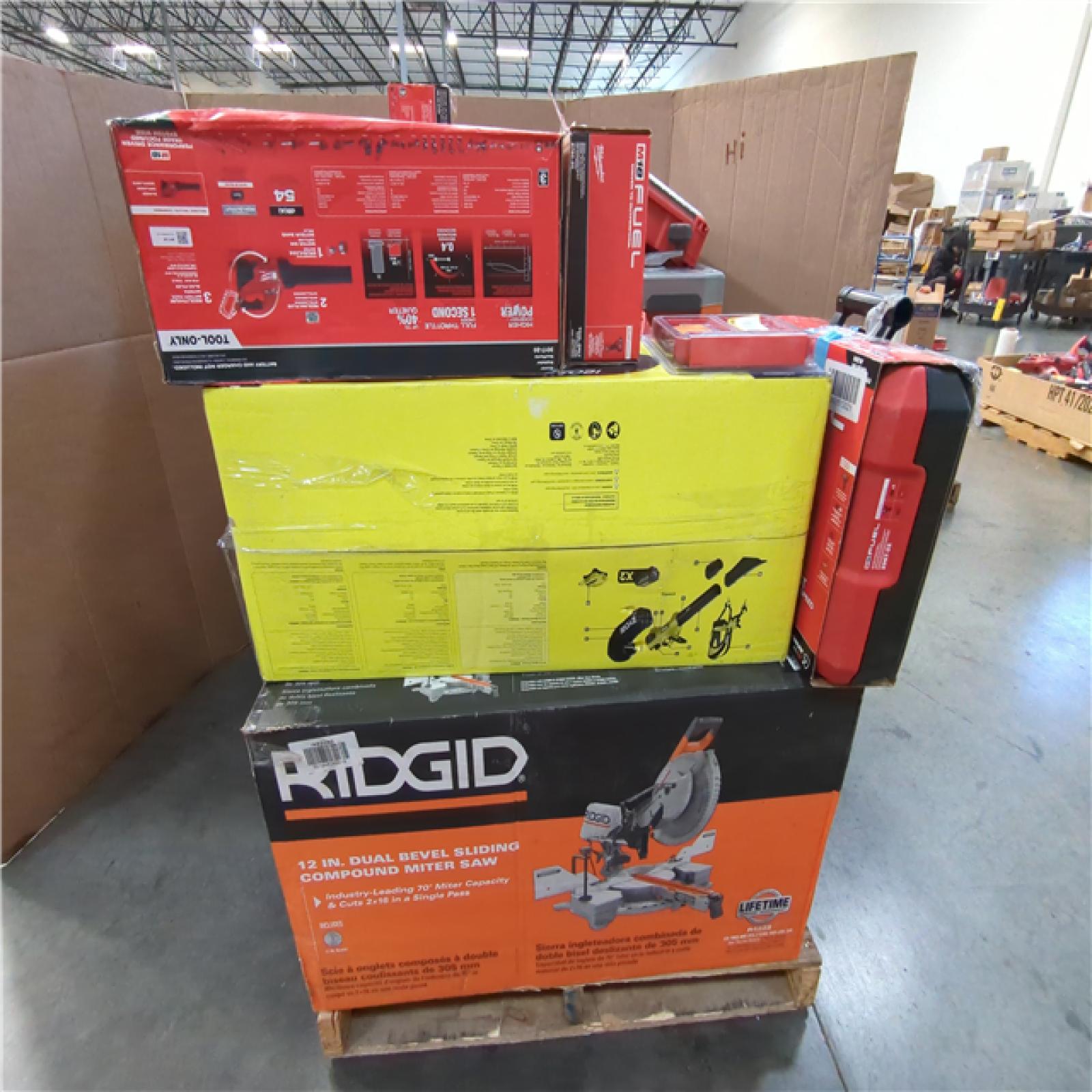 CALIFORNIA AS-IS TOOL PALLET