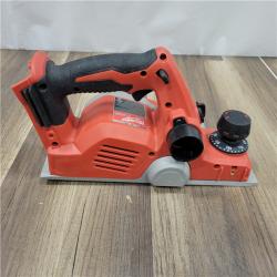 AS-IS Milwaukee M18 18-Volt Lithium-Ion Cordless 3-1/4 in. Planer (Tool-Only)