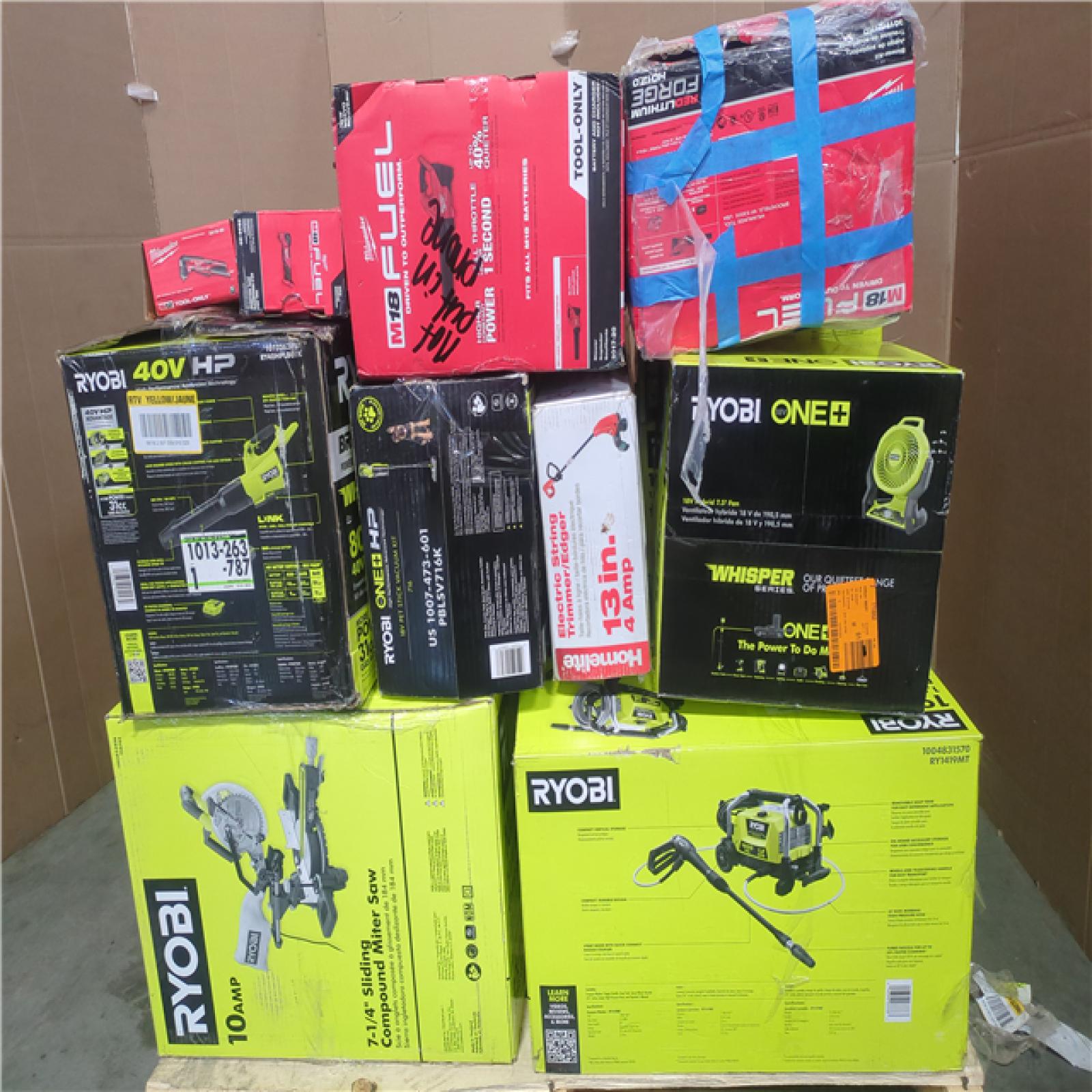 CALIFORNIA AS-IS TOOL PALLET