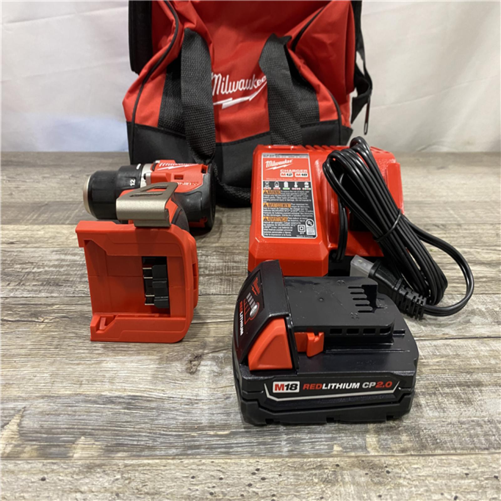 AS-IS Milwaukee Compact Next Gen 1/2 in. Brushless Cordless Drill/Driver Kit
