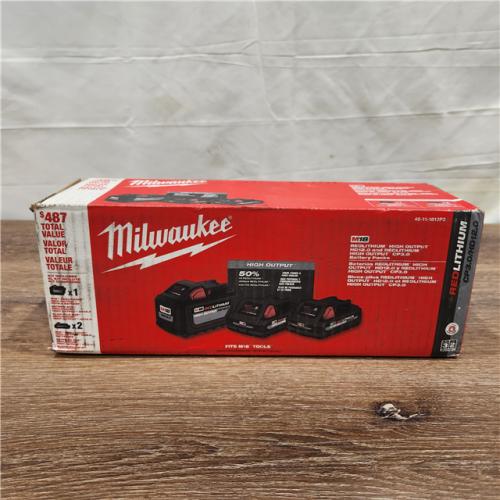NEW! Milwaukee M18 High Output Battery w/ CP Batteries (3-Pack)