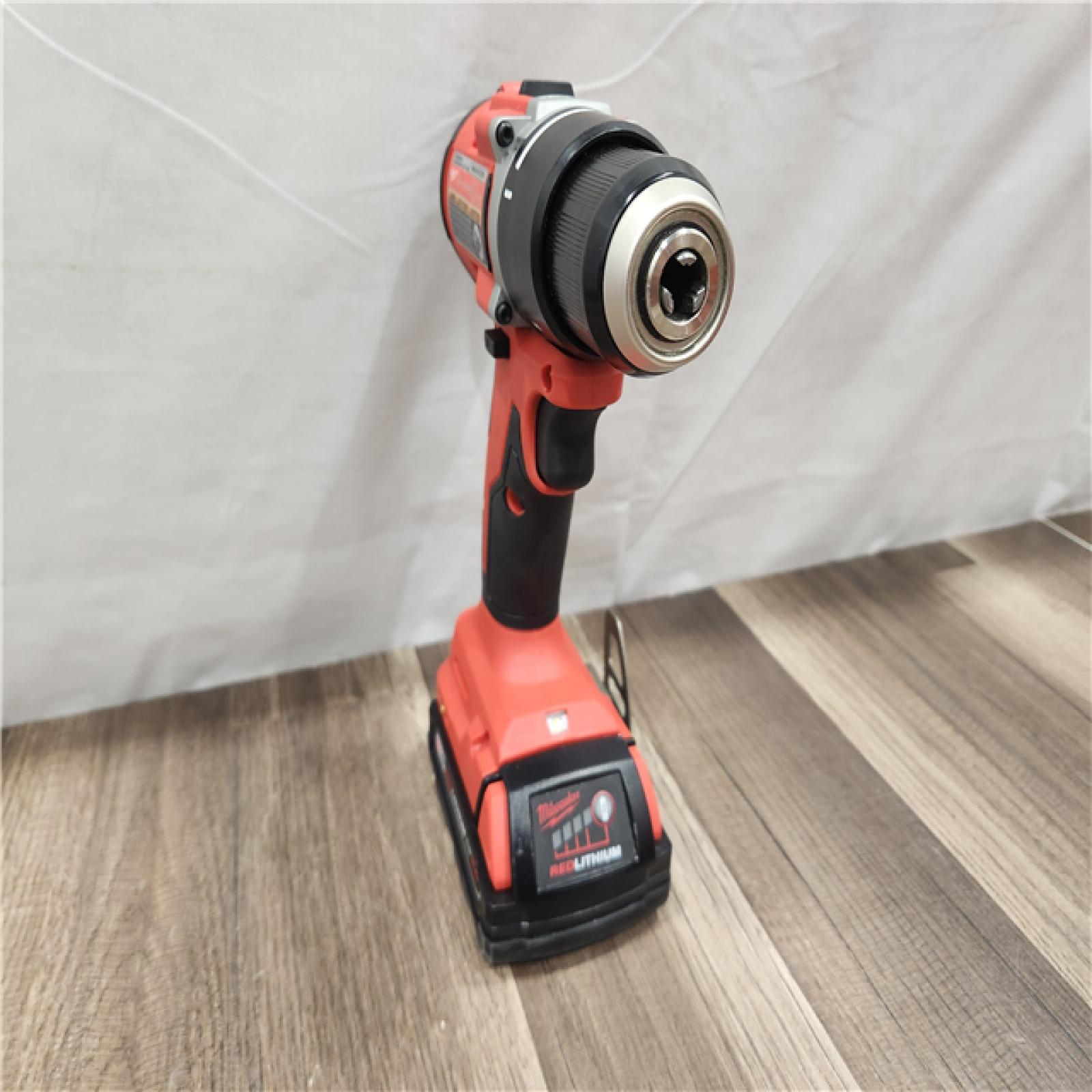 AS-IS- Milwaukee M18 Compact Next Gen 1/2 in. Brushless Cordless Drill/Driver Kit (Battery & Charger)