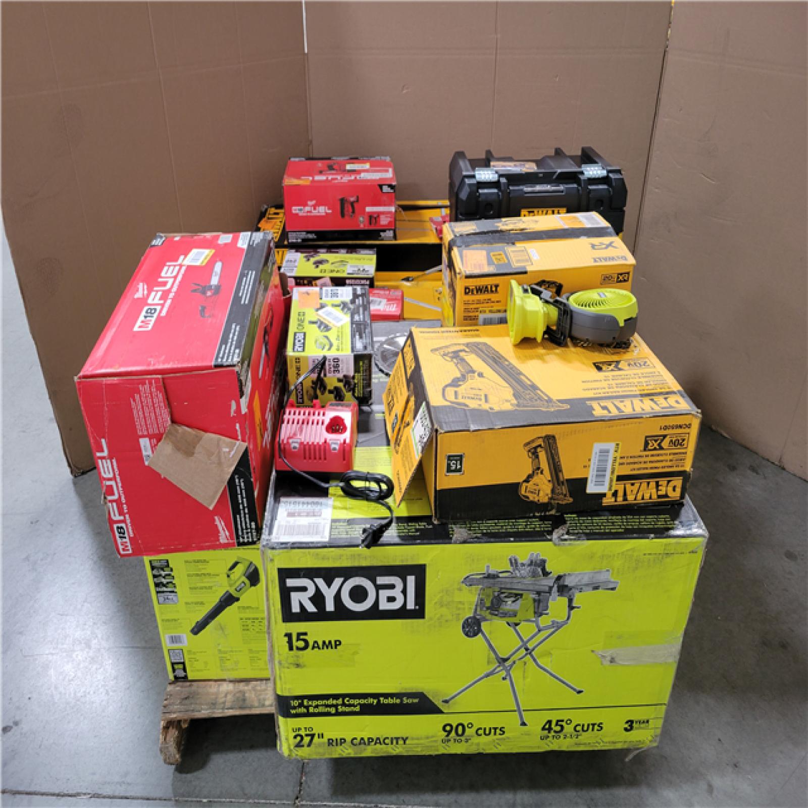 CALIFORNIA AS-IS TOOL PALLET