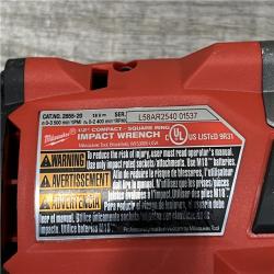 AS-IS Milwaukee FUEL GEN-3 18V Lithium-Ion Brushless Cordless 1/2 in. Compact Impact Wrench with Friction Ring (Tool-Only)