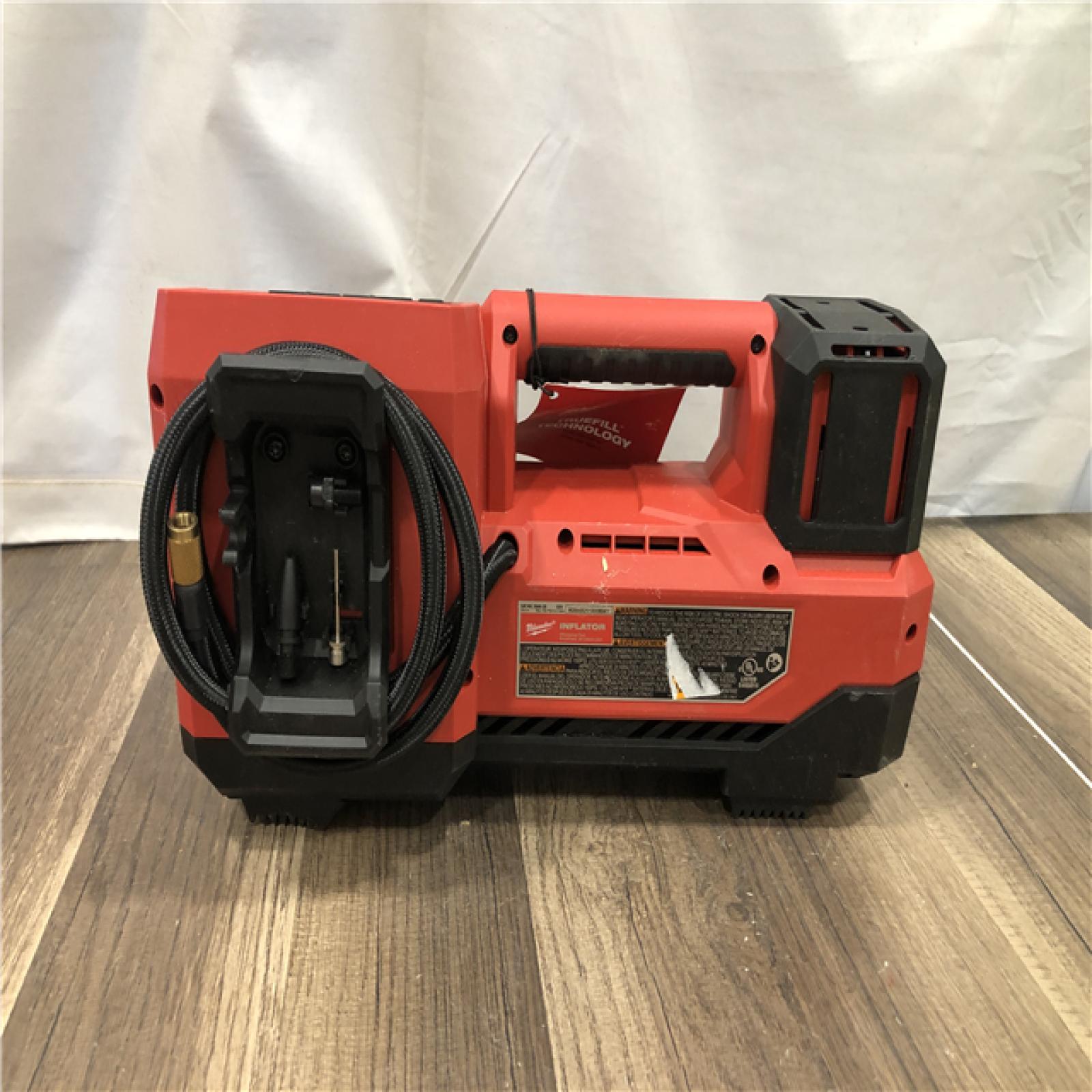 AS-IS Milwaukee 18-Volt Lithium-Ion Cordless Electric Portable Inflator (Tool-Only)