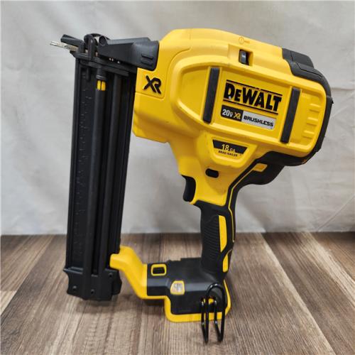 AS-IS- DeWalt 20V MAX XR Lithium-Ion Cordless 18-Gauge Brad Nailer (Tool Only)