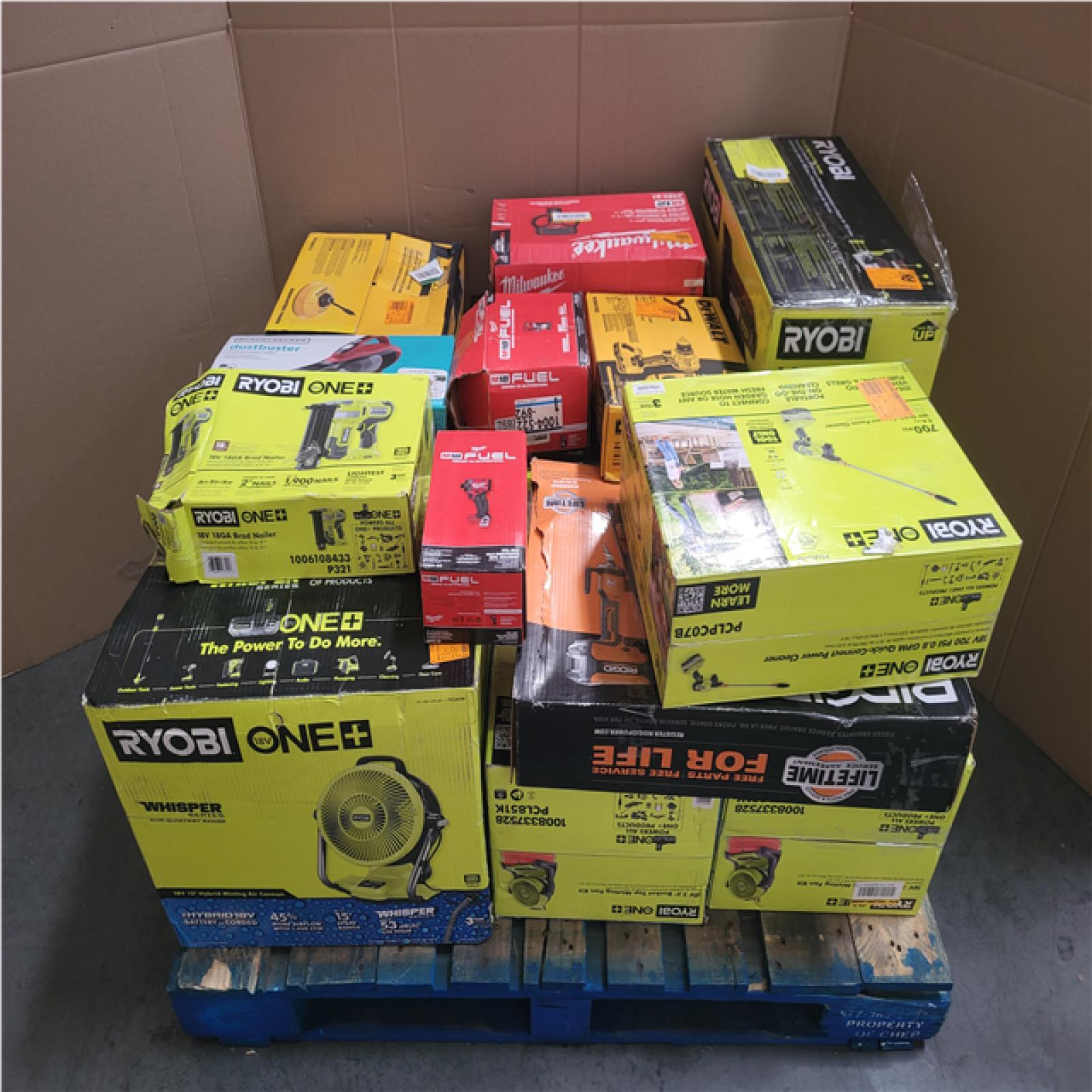 CALIFORNIA AS-IS TOOL PALLET