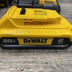 AS-IS DEWALT Atomic 20V Lithium-Ion Cordless Compact 1/2 in. Drill/Driver Kit